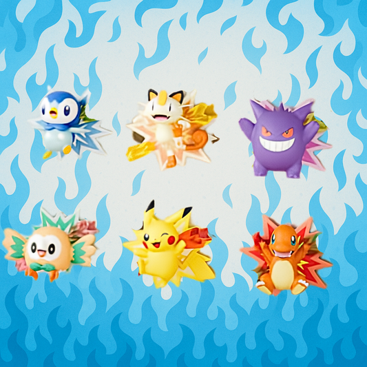 Pokemon holly box magnet ornament blind box