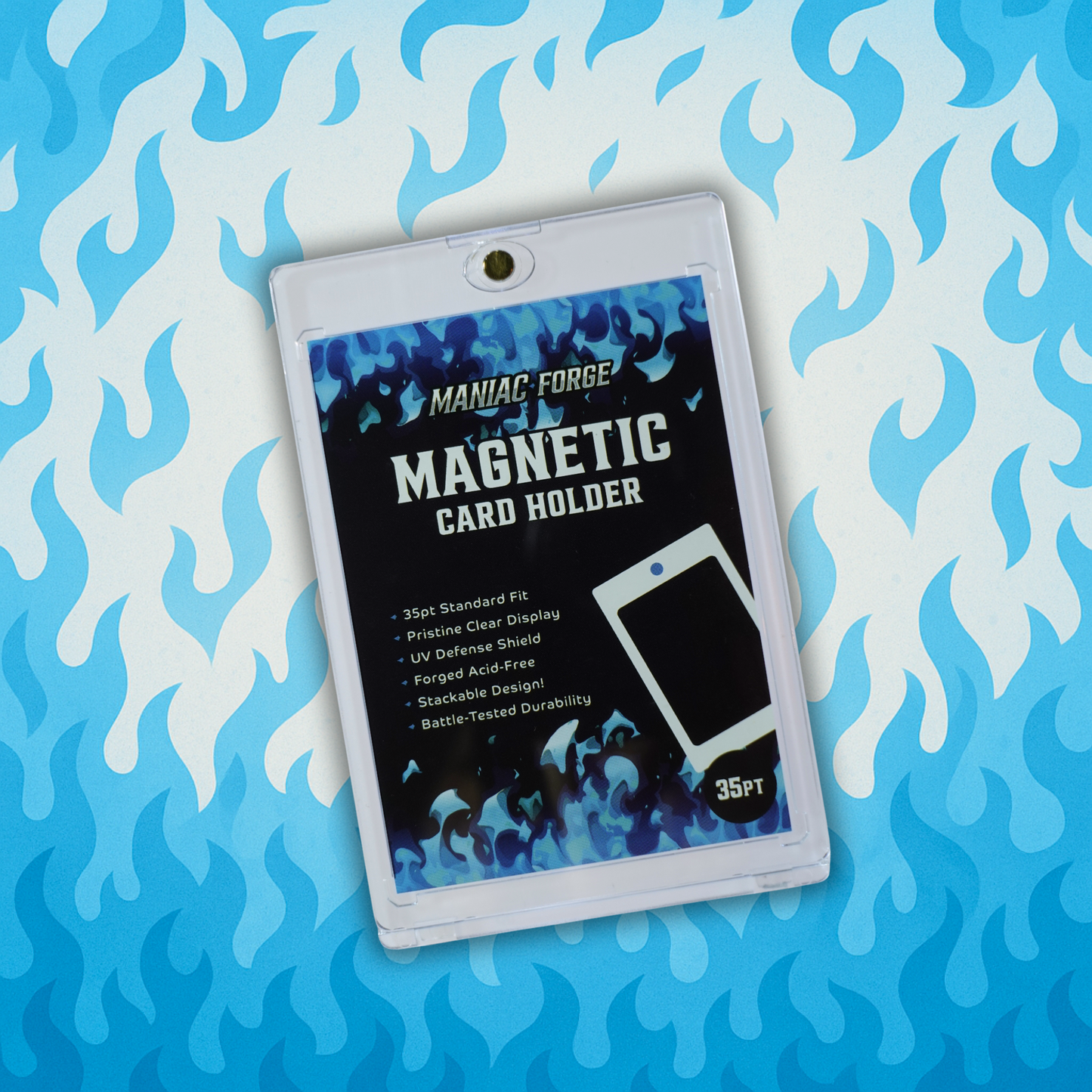 ManiacForge magnetic card holder