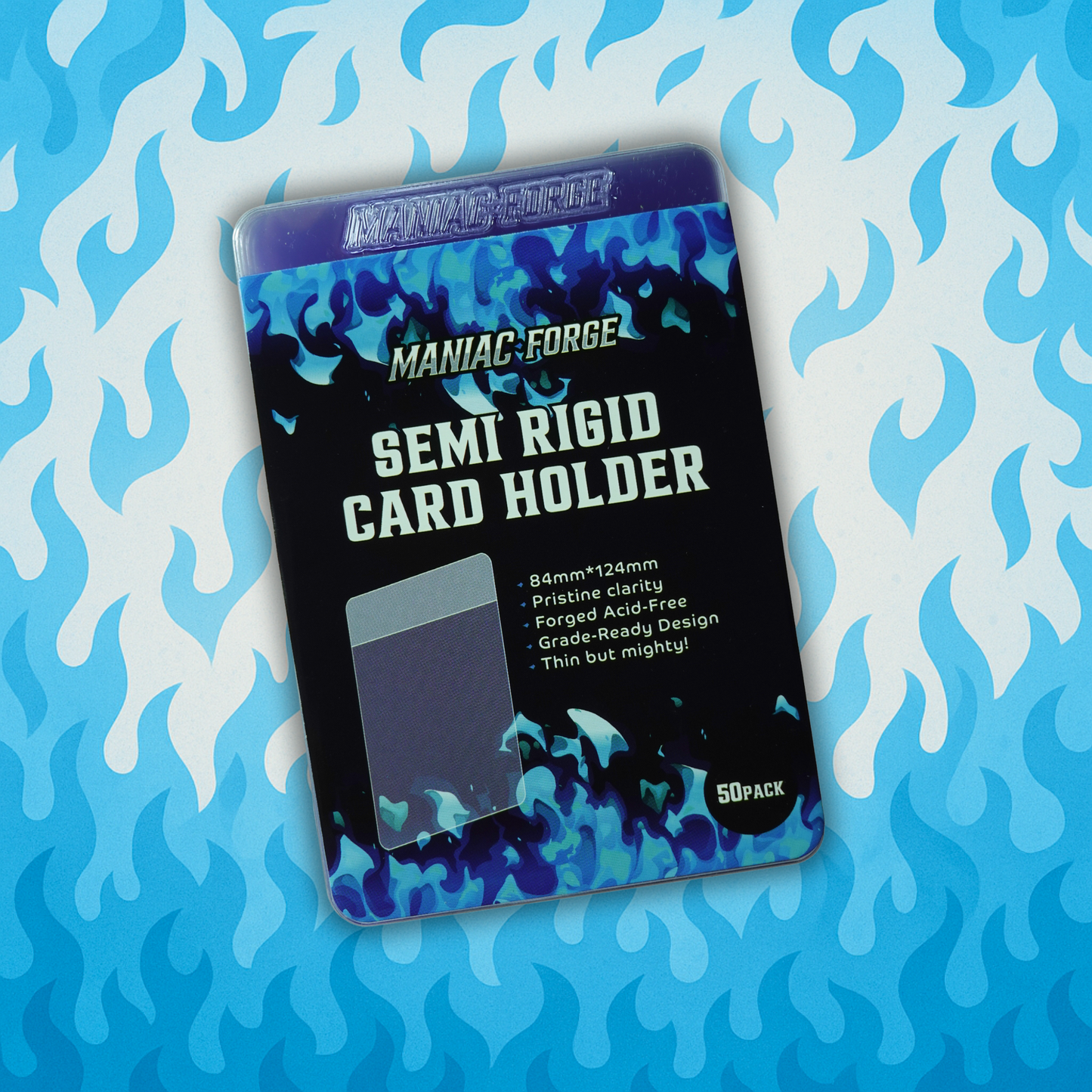 ManiacForge semi rigid card holder (50pcs)