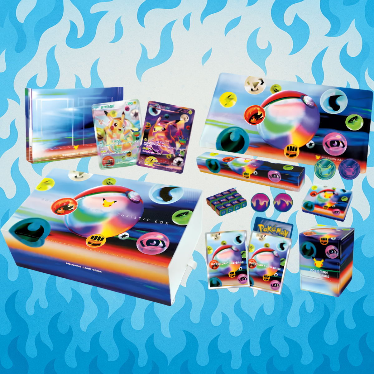 Pokémon 30th Celebration Colorful Future Gift Box (Chinese) - [Pre-order]