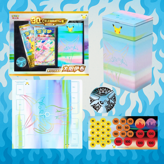 Pokémon 30th Celebration Espeon ex Deluxe Deck Set (Chinese) - [Pre-order]